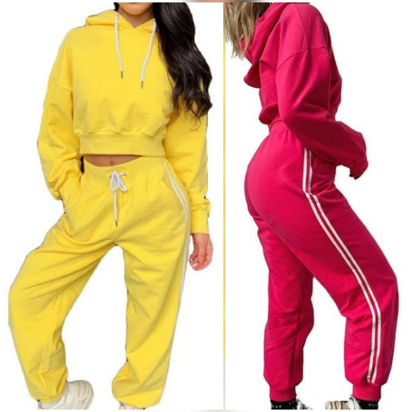 Black with Gold Studded Side Stripe Jogging Trousers main image 0